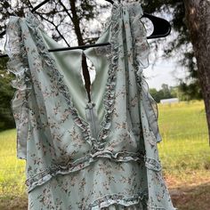 This Boutique Style Dress Is A Very Light Sage Green With A Pink Rose Floral Pattern. Dress Is Size Large But Can Be Worn As A Medium. New With Tags And Open To Offers! Boutique Style Dresses, Black Lace Overlay Dress, Sky Green, Light Sage Green, Boho Tie Dye, Embroidered Tunic Dress, Floral Pattern Dress, Ombre Dress, Maroon Dress