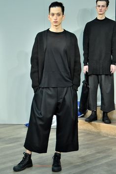 Yohji Yamamoto Menswear, Streets Of Paris, Male Fashion Trends, Mens Outfit Inspiration, Denim Crafts, Fall Winter 2016, Male Fashion