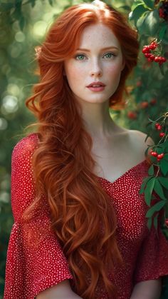 Redhead Woman, Red Hots, Fantasy Dress, Photos Of Women, Female Portrait, Beautiful Photo, Hair Ideas