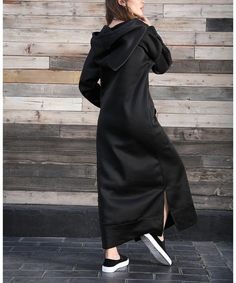 SKU CY-!126494 Material Polyester,Cotton Style Casual Feature Solid Color Neckline / Occasion Casual,Stylish Seasons Autumn,Winter Type Maxi Dress Color Black,Dark Grey,Grey,Claret,Orange,Khaki,Army Green,Purple,Dark Blue,Green Size S,M,L,XL,2XL,3XL,4XL,5XL Size Chart Please consult the size chart we provide for this item's measurements to help you decide which size to buy. Please note: There may be 1-3cm differ due to manual measurement. CM Shoulder Bust Waist Sleeve Length S 38 90 86 58 126 M 39 94 90 59 127 L 40 99 95 60 129 XL 41 104 100 61 131 2XL 42 109 105 62 133 3XL 43 114 110 63 135 4XL 44 119 115 64 137 5XL 45 124 120 65 139 Hijabi Styles, Casual Winter Coat, Xxxl Dress, Styles Summer, Dresses Xxl, Dress Material, Outfit Casual, Belleza Natural, Winter Casual