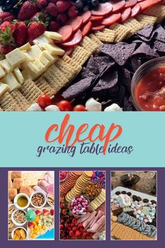 Cheap Grazing Table Ideas - $5 Dinners Grazing Table Ideas, Grazing Table, Table Ideas, The Bank, Budget Friendly