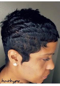 Pixies Haircut, Short Sassy Hair, Edgy Short Hair, Sassy Hair, Short Black Hairstyles, Black Hairstyles, Relaxed Hair