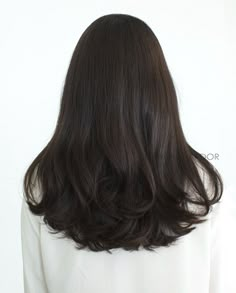 5 긴머리 웨이브 Straight Curls, Short Hairstyles For Thick Hair, Long Dark Hair, Haircut Inspiration, Trendy Hair Color, Medium Hair Cuts, Hair Color For Black Hair, Brunette Hair, Hair Waves