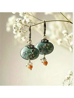 Multicolor  Collar  Zinc Alloy   Embellished   Women Fashion Jewelry Japanese Earrings, Earrings Hanging, Dangle Earrings Wedding, Jewelry Photoshoot