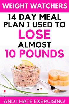 10 Lbs In 2 Weeks, Ww Meal Plan, 10 Pounds In 2 Weeks, Weight Watchers Food Points, Weight Watchers Program, Weight Watchers Plan, Weight Watchers Meal Plans, Day Meal Plan, Weight Watchers Recipes Desserts