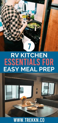 rv kitchen essentials for easy meal prep