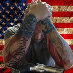 #USA Military Sleeve Tattoo, American Flag Sleeve Tattoo, A Sleeve Tattoo, Join The Army, Flag Tattoos, Patriotic Tattoos, Texas Tattoos, Usa Tattoo, Military Tattoos