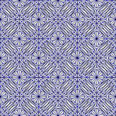 an abstract blue and white pattern