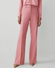 The versatile, streamlined look is back - our high waist trouser pant is ultra flattering. Belt loops Front zip with double hook-and-bar closure. Front off-seam pockets. Back besom pockets.,Leg Shape:Leg Shape: Trouser – a pant with a bit of flare that lengthens legs,Rise:High rise: sits 1/2" to 1" below natural waist,Imported:Imported,Fit:Fit: Tailored & fitted,Length:Full length: 33" inseam with 21 1/2" leg opening,Fabrication:73% Polyester, 24% Rayon, 3% Spandex,Garment Care:Machine Washable The High Rise Trouser Pant in Textured Drape - Curvy Fit by Ann Taylor Size regular - 0 Pink Sea Shell Women's Curvy, Trouser, Suit, Pants, Pants, 73%, Polyester, 24%, Rayon, 3%, Spandex, Machine, Washable Fun Business Outfits, Tailored Pink Pants For Workwear, Pink Tapered Leg Pants For Work, Pink Tapered Leg Workwear Pants, Pink Tapered Leg Dress Pants For Work, Summer Work Pants, Pink Stretch High-waisted Dress Pants, Petite Suits, Tara Dress