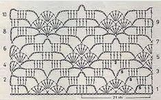 an old fashioned crochet pattern is shown in black and white