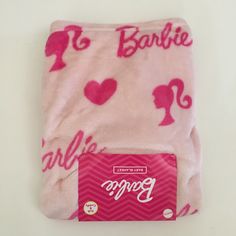 New Soft And Cozy Baby Blanket. Features Barbie Logo And Heart Designs. Perfect For Keeping Your Little One Warm. Pink Baby Blanket, Barbie Logo, New Barbie, Heart Designs, Pink Baby, Heart Design, Baby Blanket, Little One, Kids Shop