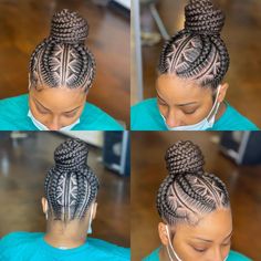 50 Winter Protective Hairstyles Ideas for Natural Hair - Coils and Glory Winter Protective Hairstyles, Stitch Braids Hairstyles, Cornrow Updo Hairstyles, Braided Bun Styles, African Hair Braiding, Cornrow Braid Styles, Black Hair Updo Hairstyles, Protective Hairstyles For Natural Hair