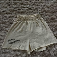 Super Comfy White Sweatshorts I Got From Pacsun. Never Worn Before And In Perfect Condition!! Size Xs But The Waistband Is Very Stretch Summer Athletic Shorts For Loungewear, Trendy Athletic Shorts For Summer, Stretch Beach Shorts With Letter Print, Casual Beige Athletic Shorts For Summer, Casual Beige Athletic Shorts, Trendy Cotton Athletic Shorts For Summer, Trendy Summer Athletic Shorts For Loungewear, Cute Beige Bottoms For Summer, Trendy Athletic Shorts For The Beach