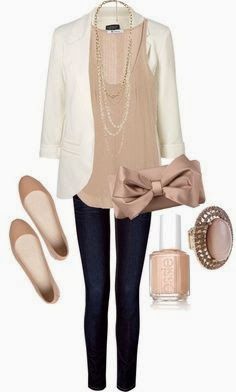 Beginning with Becca: New Wardrobe Needed Mode Casual, Inspired Outfits, White Blazer, Mode Inspiration, Shoes And Accessories