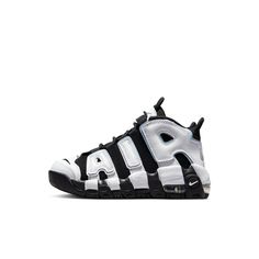 Style: Dq6201-001 Color: Black/White/Multi-Color/Cobalt Bliss Gender: Preschool Nike Air More Uptempo 96, Uptempo 96, Nike Air More Uptempo, Nike Air More, Kicks Shoes, Look Retro, Air Jordan 4 Retro, Nike Kids, University Blue