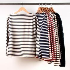 The History of the Breton Shirt, from Sailors to Chanel Breton Shirt, Breton Stripes, Sailor Shirt, Saint James, Mode Inspo, Mode Inspiration, Look Fashion, Striped Shirt, Capsule Wardrobe