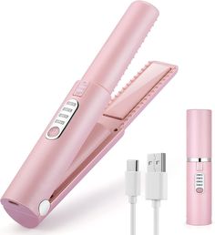 Mini Flat Iron, Mini Straightener, Cordless Hair Straightener, Mini Hair Straightener, Hair Straightener And Curler, Hair Straighteners Flat Irons, Flat Irons, Hair Straightening Iron, Straighten Iron