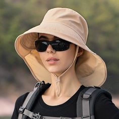 Season:Summer,Spring; Gender:Women's; Activity:Running,Camping / Hiking / Caving,Traveling,Beach,Climbing,Fishing; Clothing Type:Hat; Occasion:Sports  Outdoor; Age Group:Adults'; Function:Quick Dry,UV Protection,UV Sun Protection,Sun Shades,Breathable,Sunscreen,Lightweight; Design:with Neck Flap,Wide Brim; Sports Clothing Sub Category:Sun Hat,Hiking Hat,Boonie hat,Fishing Hat; Listing Date:04/12/2022; Head Circumference:null Adjustable Beige Sun Hat For Outdoor, Beige Adjustable Sun Hat For Outdoor, Breathable Bucket Sun Hat, Breathable Solid Bucket Hat, Travel Sun Hat With Adjustable Fit, Casual Windproof Bucket Hat For Travel, Solid Breathable Bucket Hat, Breathable Solid Color Bucket Hat, Casual Windproof Bucket Hat