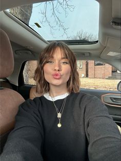 cool girls have short hair in 2024 Hair Cut 2024 Girl Short Hair, Short Hair With Slight Layers, Short Brown Hair Side Bangs, Really Thick Short Hair, Layered Hair Bangs Short, Shaggy Short Hair Oval Face, Short Brown Hair With Side Bangs, Short Straight Hair With Wispy Bangs, Short Hair Small Face