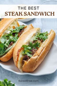 Serve Steak Sandwiches when you and your crew gather for gameday.