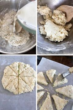 the process of making homemade pizza dough