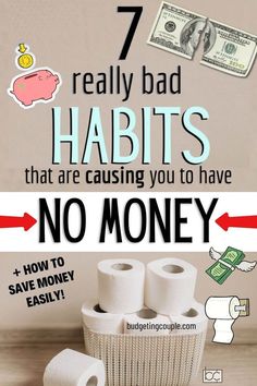 Bad Money Habits to Avoid: weekly pay savings challenge, Budget financial planning, Best money saving tips ideas, Budgeting Ideas, money saving tips weekly Simple Budgeting, Family Budgeting, Bad Money, Wealthy Mindset, Cheap Living, Money Saving Advice, Managing Money