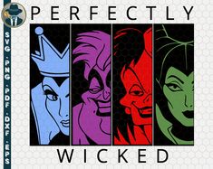 the cover art for disney's live - action musical, perfectly wicked by various artists