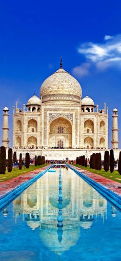 the taj mahal is one of the most famous buildings in india it's unique architecture