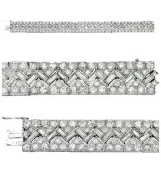 Gorgeous diamond bracelet inspired by the Art Deco trend from @Ivanka Trump Fine Jewelry Bracelet Inspired, Girls Best Friend, Diamond Bracelet, Diamonds, Bracelet, Art