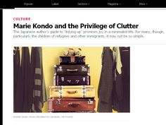 the article is about suitcases stacked on top of each other