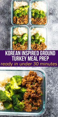 the meal is prepared and ready in under 30 minutes to be eaten for lunch or dinner