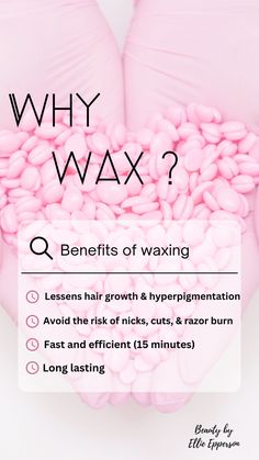 Wax Esthetics, Wax Background Aesthetic, Waxing For Beginners, Waxing Images, Fall Waxing Quotes, Wax Promotion Ideas, Wax Bar Salon Ideas, Waxing Special Ideas, Waxing Pictures