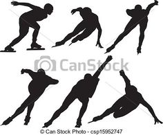 silhouettes of skateboarders in various poses and positions stock photo, royalty illustration