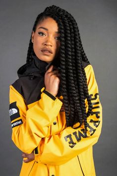 Keke Palmer with jumbo twists Female Dreads Hairstyles, Female Dreads, Hair Afro, Dread Hairstyles, Long Braids, Box Braids Hairstyles, African Hairstyles