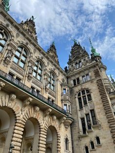 Hamburg architecture old building sky rathaus Germany Aesthetic, Insta Post, Wide World, Winter Travel, Special Places, Travel Bucket List, Beautiful Destinations, Berlin