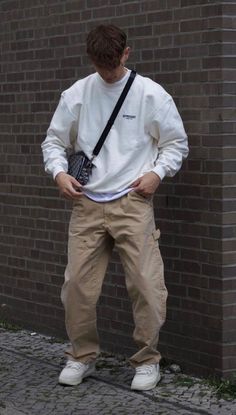 [PaidLink] 61 Hot Streetwear Men Outfits Inspiration Guides You Don't Want To Miss Today #streetwearmenoutfitsinspiration Stocky Men Fashion Outfits, Male Cargo Pants Outfit, White Cargo Pants Outfit Men, Male Fall Outfits, Mens Cargo Pants Outfit, Hood Guys, Green Sambas, Red Sambas, Streetwear Men Outfits Street Fashion