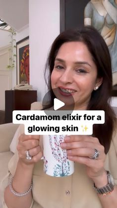 NIDHI KAKAR | NUTRITIONIST|HOLISTIC HEALTH COACH🇮🇳🇦🇪 on Instagram: "Reposting this
Ayurvedic recipes that will leave you glowing from the inside out!

SAVE this video for a reference 
SHARE with someone you want to glow with ✨

Cardamom Elixir:
Ingredients :
Cardamom
Coriander Seeds
Black Pepper
Soaked Almonds
Saffron

Optional: jaggery to sweeten

Let me know in the comments below if you will be trying it out❤️

[ Ayurvedic recipes for gut health, gut healing tea, glowing skin natural remedy, heal your gut, natural remedies for skin, herbal teas, medicinal tea, Indian nutritionist, Indian dietitian]
.
.
.
#healthygut #gutskinconnection
#ayurvediclifestyle #glowingskintips #glowingskinsecrets
#naturalskinremedies #antioxidanttea #guthealthcoach" Recipes For Gut Health, Tea Indian, Remedies For Skin, Glowing Skin Secrets, Soaked Almonds, Heal Your Gut, Medicinal Tea, Ayurvedic Recipes, Healing Tea