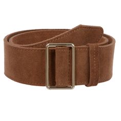 PRICES MAY VARY. Leather,Suede Pull-Through closure Dry Cloth Clean 100% suede leather belt, soft hand feel with tone on tone stitching edge detailing Rose gold rectangular buckle measures 2 3/8" x 1 1/2" Width of belt: 2" (50 mm); Full length: XS/S-34", S/M-38", M/L-42", L/XL-46", XL-50" Sizing: belt size is referring waist measurement, measure where you will wear this belt, order the closest size. No holes means super flexible fit, you can literally wear and fasten the belt anywhere you feel c Nice Belts, Wide Leather Belt, Obi Belt, Super Flexible, Rhinestone Belt, Suede Belt, Studded Belt, Dress Belt, Suede Dress