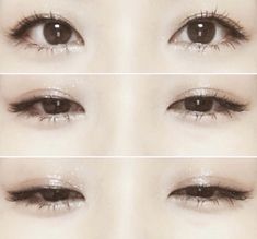 Doll Eye Makeup, Makeup Board, Ethereal Makeup, Makeup Tut, Asian Eyes, Soft Makeup, Asian Makeup, 가을 패션, Pretty Makeup