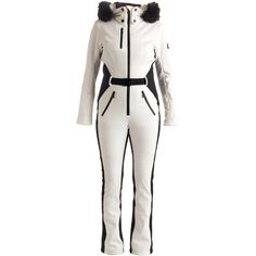 <p>the nils women's grindelwald ski suit is constructed with nylon and lycra dermizax blend fabric. This 4-way stretch ski suit is packed with all the features you will need on the slopes like ykk waterproof zippers and a faux fur hood. It comes in a slim fit design and features a stylish belt that is also adjustbale. The nils women's grindelwald ski suit is breathable and waterproof so you stay protected from the elements while still looking stylish. </p> Ski Suit, Ski Suits, Fur Hood, Skiing, Faux Fur, Slim Fit, Zipper, Fabric, Design