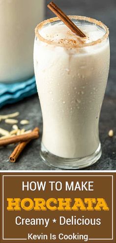 how to make horchata creamy and delicious keven is cooking