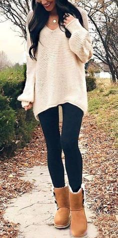 45 Gorgeous Fall Outfits to Shop Now Vol. 2 / 020 #Fall #Outfits Winter Sweaters Oversized, Classy Fall Outfits, Winter Sweater Outfits, Chique Outfits, Casual Winter Outfits, Casual Fall Outfits, Winter Fashion Outfits