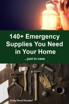 140+ Emergency Supplies Every Home Should Have Just in Case (Who Wants to Freeze, Starve, or Die, Right?) — Home Healing Harvest Homestead Basic Prepping Supplies, Survival Items, Survival Supplies, Apocalypse Survival