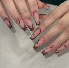 Nude Colour Nails Design, Business Casual Nails Designs, Winter Nail Inspo Coffin, Classy Nails Coffin Shape, Slay Nail Designs, Long Nails Coffin Design, Nails Transparent Design, Nails 2024 Simple, Soft Gel Extension Nails Design