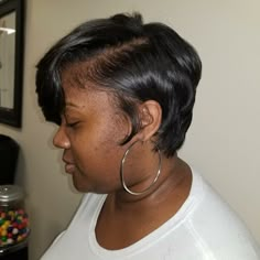 Mommy Hairstyles, Grown Out Pixie, Short Hair Black, Weave Styles, Permed Hairstyles, Va Va Voom, Grow Out, Short Cuts