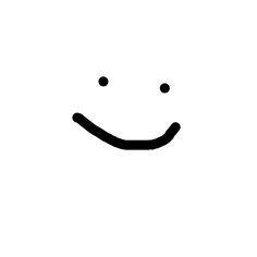 a black and white photo of a smiley face