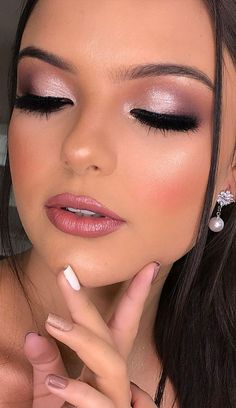 Debs Makeup, Xv Makeup, Teenage Makeup, Skincare Favorites, Gorgeous Wedding Makeup, Wedding Eyes