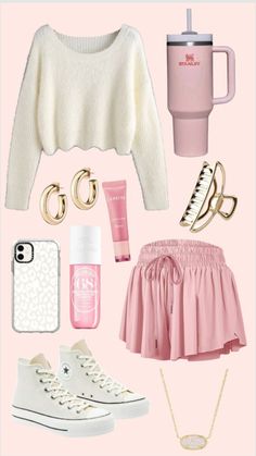 Pink gworls Cute Middle School Outfits, Cozy Winter Outfits, Cute Lazy Outfits, Cute Lazy Day Outfits