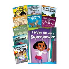 Teacher Created Materials Literary Text Grade 3 Readers Set 2 10-Book Set | Inspire a love of reading with colorfully illustrated short chapter books! These fiction storybooks contain high-interest text, vibrant illustrations, diverse characters, and a variety of genres to keep children engaged. Ideal for story time at home or in the classroom, each book in this set features grade-appropriate vocabulary and sentence structures to support early childhood literacy development. The fiction titles i Teacher Created Materials, Early Childhood Literacy, Literary Text, Diverse Characters, Love Of Reading, Teaching Supplies, Sentence Structure, Chapter Books, Grade 3