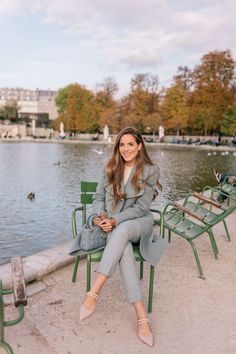 Gal Meets Glam Paris For My Birthday Part 1. -Chloe Coat, Rebecca Taylor Sweater, Theory Pants, Miu Miu Flats & Dior Bag 1 Mill, Elisabeth Shue, Tuileries Garden, Julia Berolzheimer, Elizabeth Hurley, Michelle Rodriguez, Farrah Fawcett, Gal Meets Glam, Raquel Welch